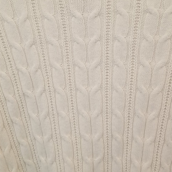 💕ST JOHN'S BAY💕 Cable Knit Crew Neck Sweater - Picture 6 of 8